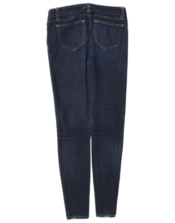 Blugi skinny pentru femei Tommy Hilfiger W30 L30 bumbac bleumarin