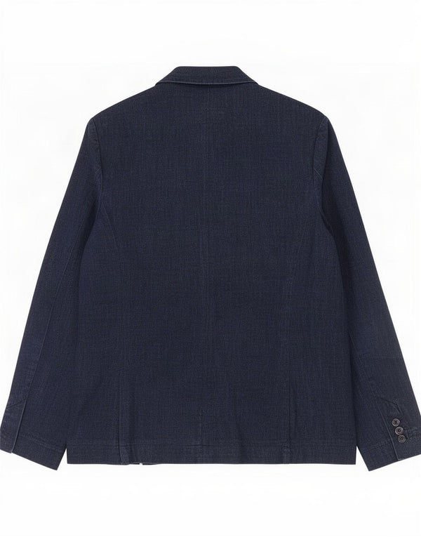 Jachetă pentru femei Marks & Spencer cu 1 buton, UK 14, bleumarin mediu