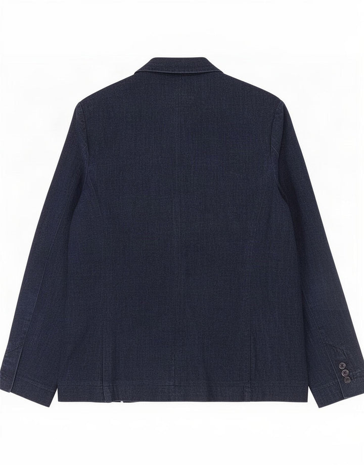 Jachetă pentru femei Marks & Spencer cu 1 buton, UK 14, bleumarin mediu