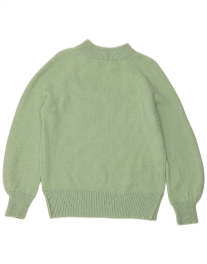 Pulover cu gât țestoasă pentru femei Marks & Spencer UK 10 Small Green