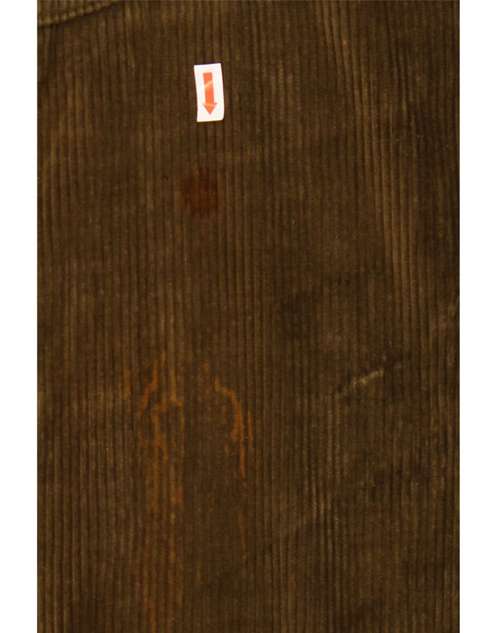 RITT Pantaloni drepti pentru bărbați din velur L31 L29 kaki