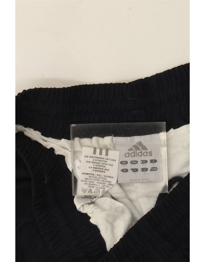 Pantaloni scurți sport Adidas pentru bărbați, poliester mediu bleumarin