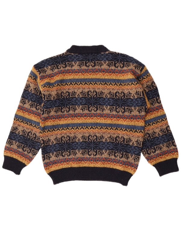 Pulover Vintage pentru bărbați cu gât țestoasă IT 50 Medium Multicolor
