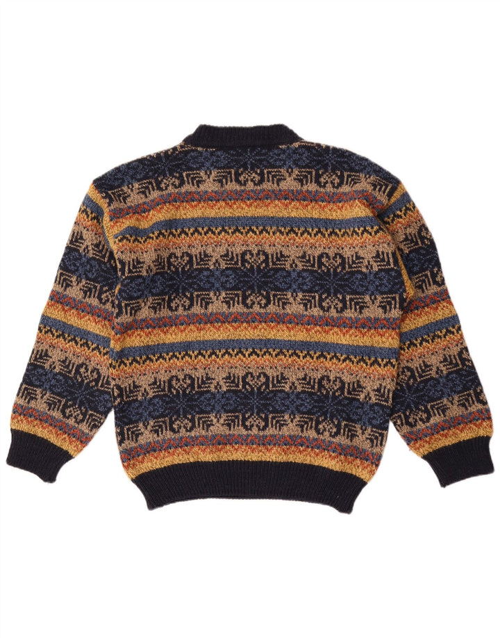 Pulover Vintage pentru bărbați cu gât țestoasă IT 50 Medium Multicolor