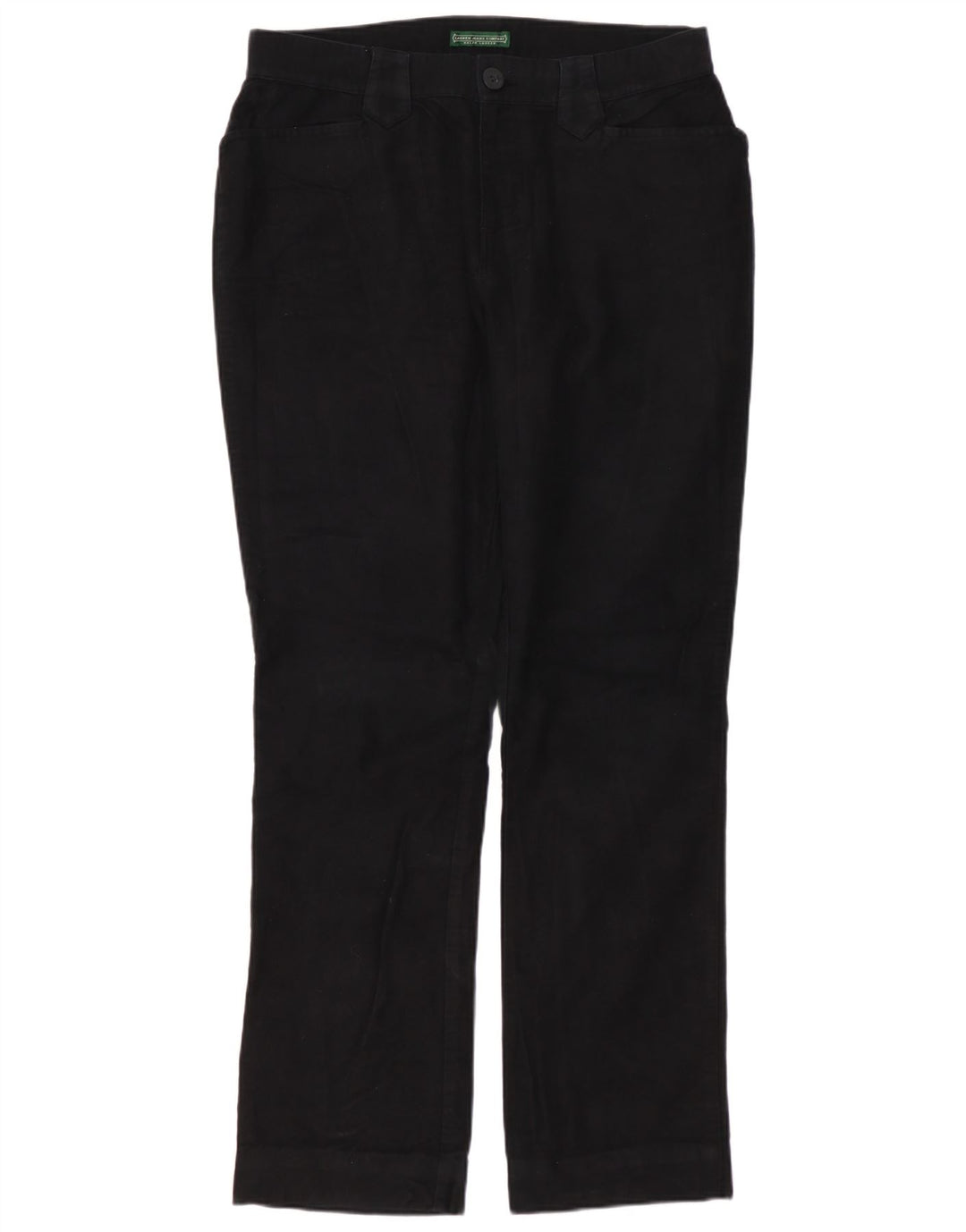 Pantaloni casual drepti pentru femei RALPH LAUREN US 4 Small W30 L29 Negru