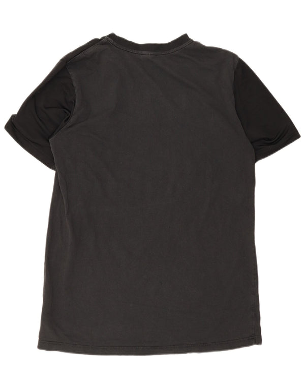 Tricou grafic Nike pentru bărbați Top mare, negru, color block, bumbac