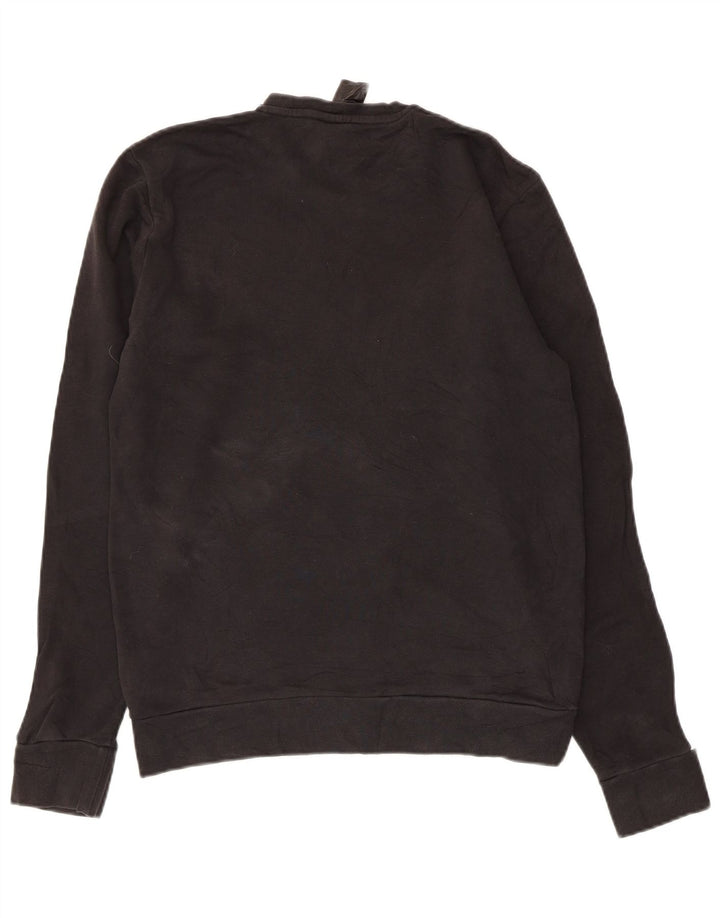 Hanorac pentru bărbați Adidas Jumper mic, negru, bumbac