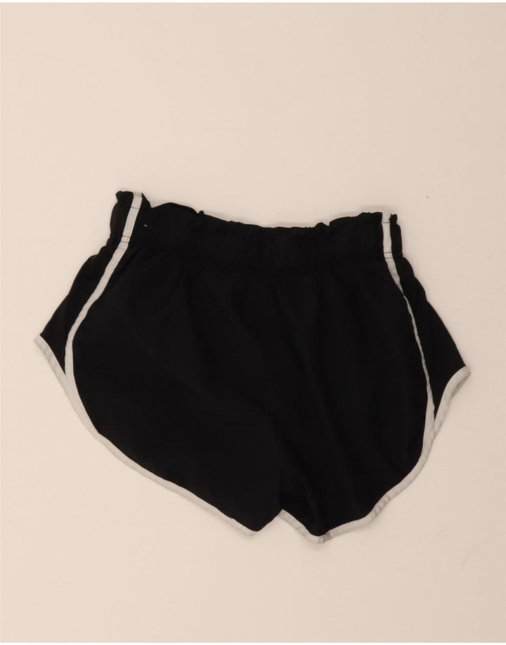 Pantaloni scurți sport Nike Dri Fit pentru femei UK 14 Poliester mediu negru
