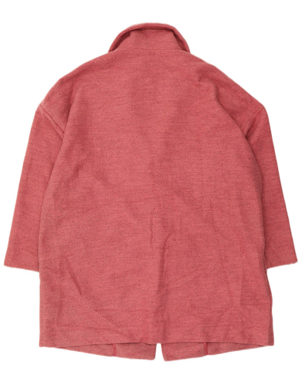 Marks & Spencer pardesiu supradimensionat pentru femei UK 20 2XL roz poliester