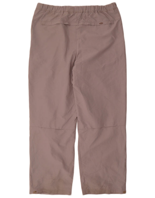 Pantaloni chino drepți Adidas pentru bărbați XL W40 L32 poliester gri