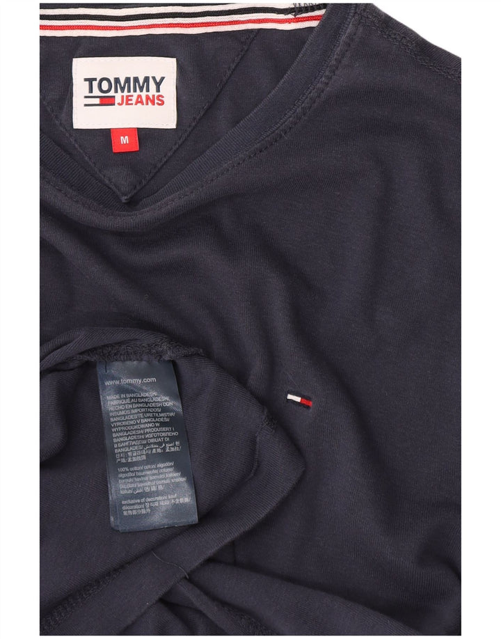 TOMMY HILFIGER Top pentru bărbați cu mânecă lungă, mediu, bleumarin, bumbac