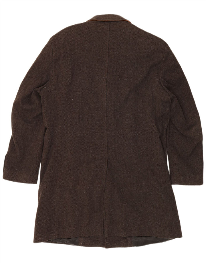 GANT Pardesiu pentru bărbați Marea Britanie 42 XL Lână maro în schemă