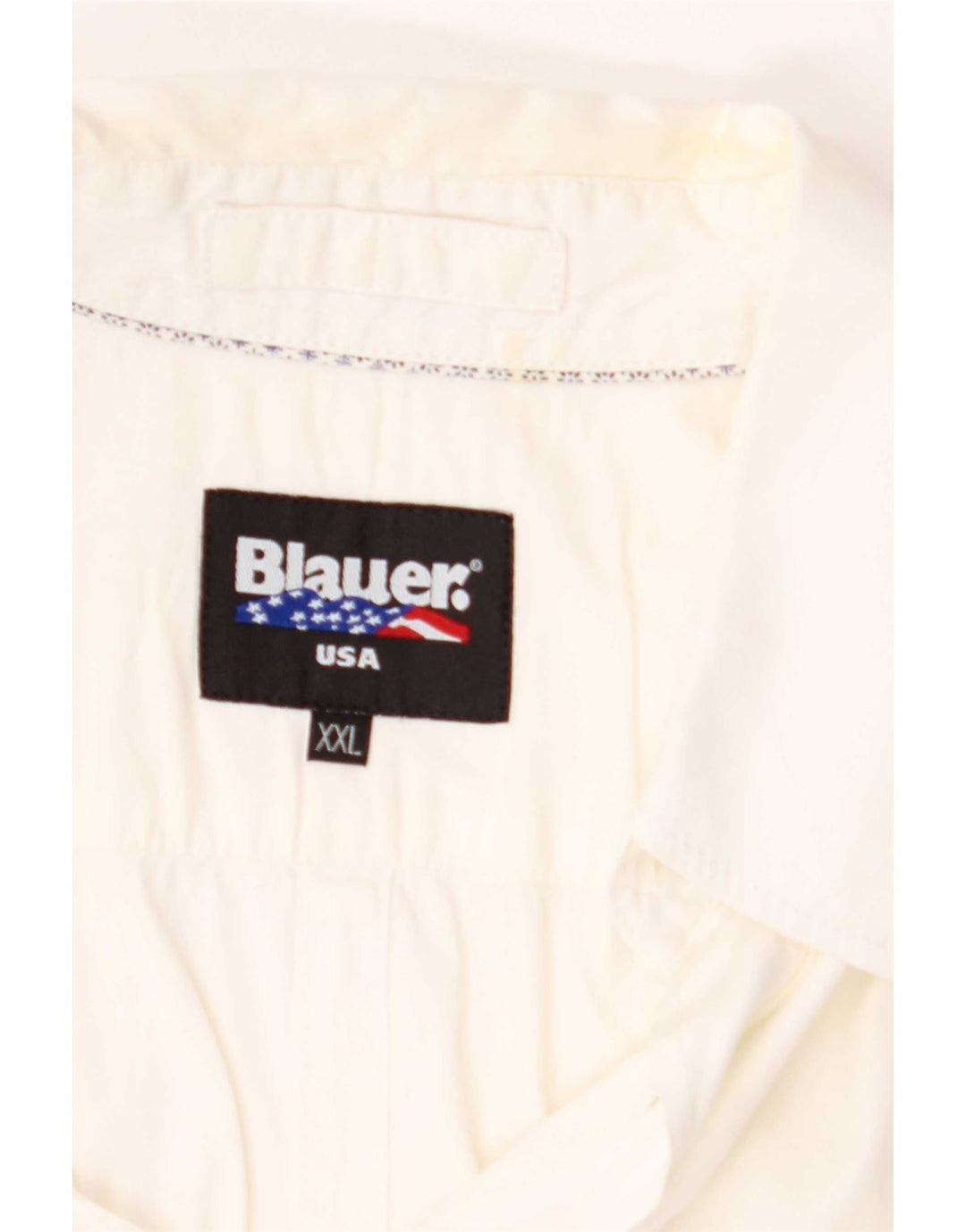 Blauer Cămașă pentru bărbați 2XL Alb