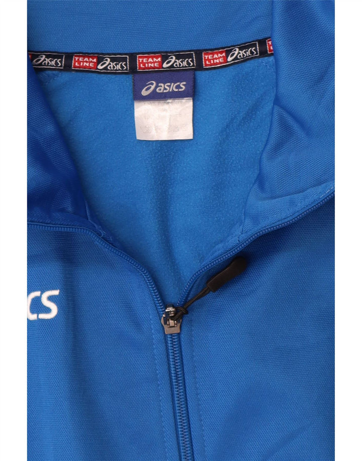 Jachetă de trening pentru bărbați Asics, XL, poliester, albastru