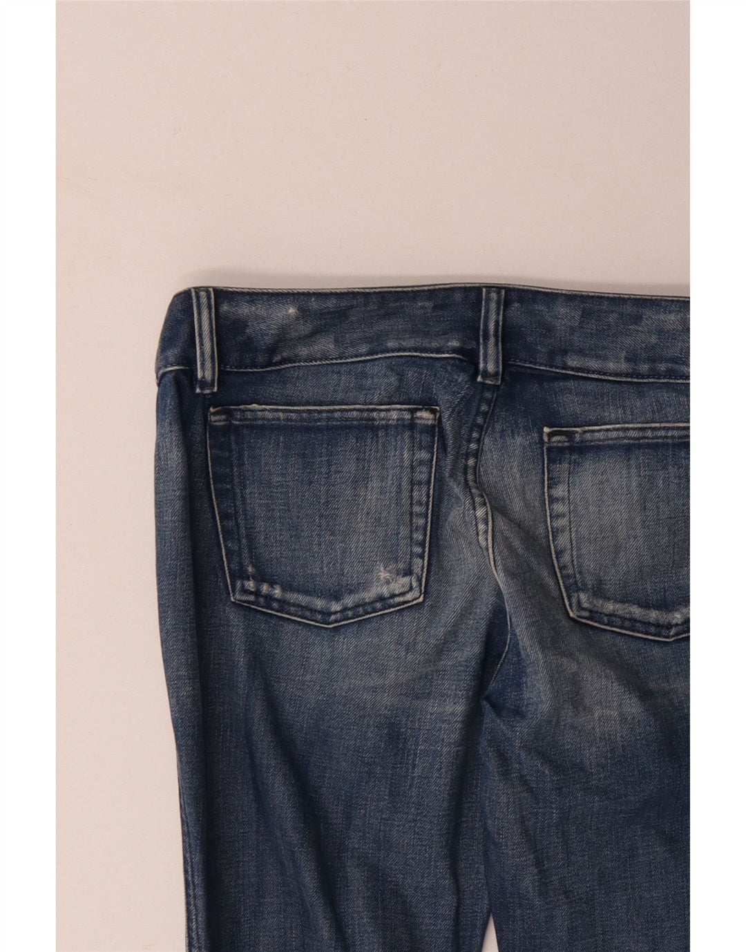 DIESEL Blugi Bootcut Distressed pentru Damă W31 L29 Bumbac Albastru