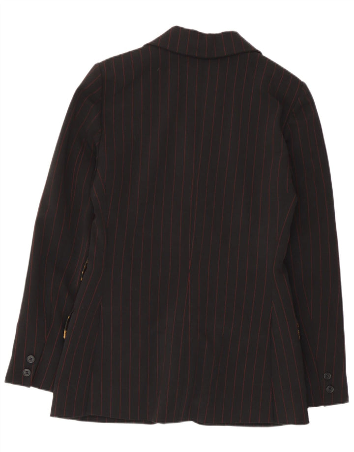 Jachetă vintage pentru femei cu 2 nasturi IT 42 Medium Black Dunge