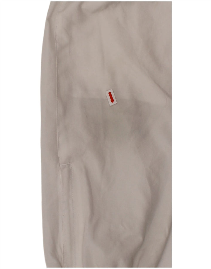 PUMA Băieți Pantaloni de trening Pantaloni de jogging 9-10 ani Poliester alb