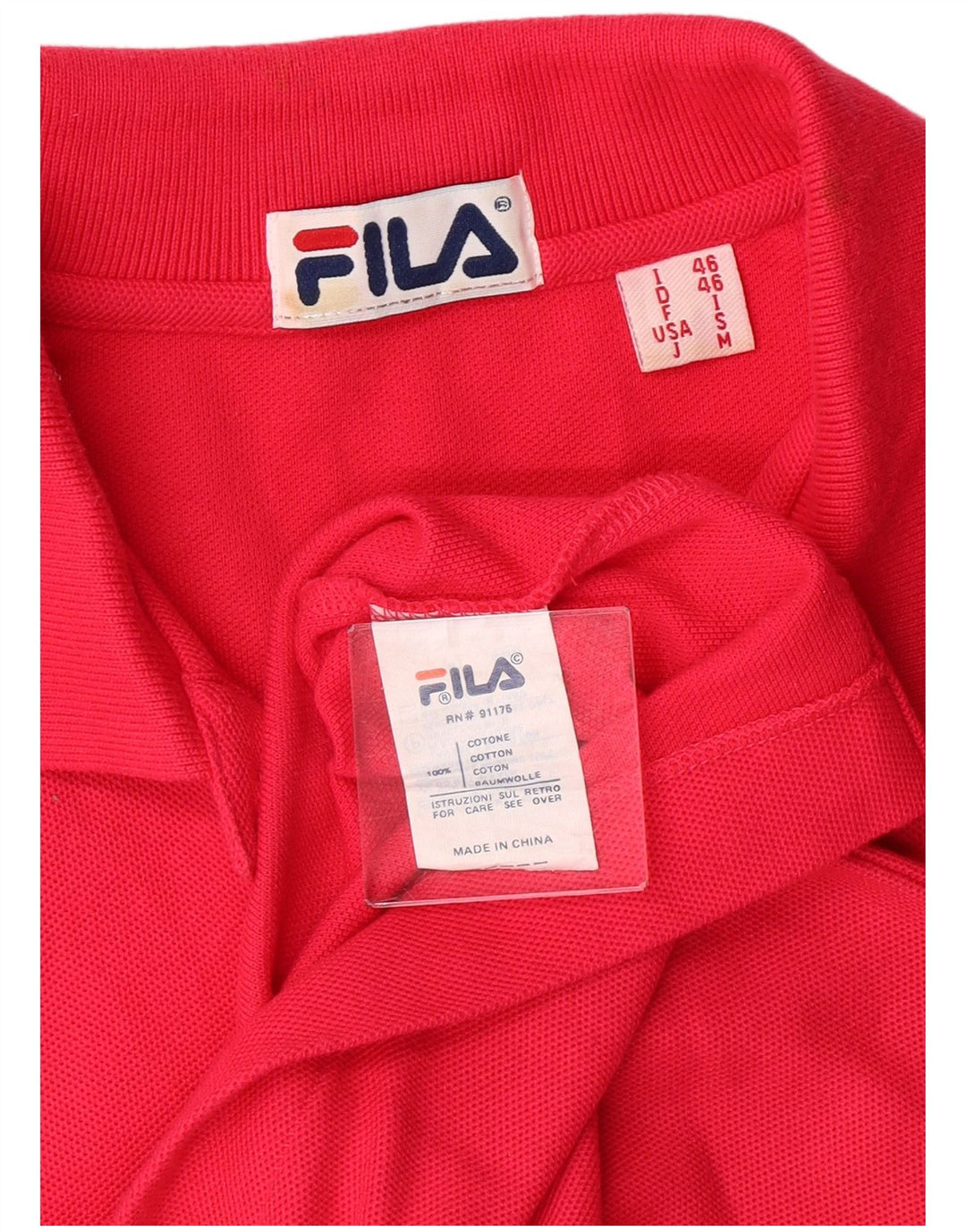 Tricou Polo Bărbați Fila IT 46 Small Pink Bumbac
