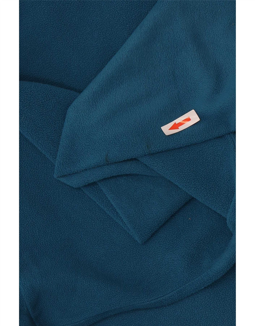 Pulover Jack Wolfskin pentru bărbați, cu fermoar și gât, din lână, UK 36/38, poliester albastru mediu
