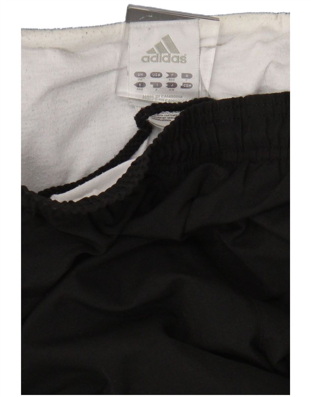 Pantaloni de trening pentru bărbați Adidas Pantaloni de jogging, mari, negru, poliester