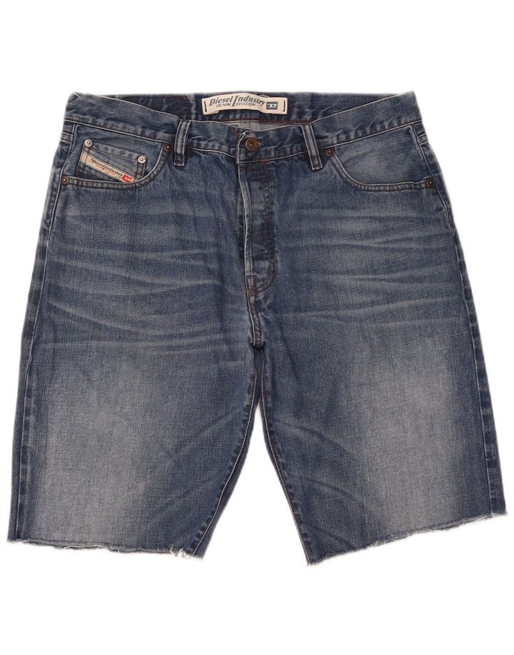 Pantaloni scurți din blugi pentru bărbați Diesel W38 XL Bumbac albastru