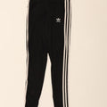 ADIDAS Womens Leggings UK 8 Small Black Cotton Vintage Adidas and Second-Hand Adidas from Messina Hembry 