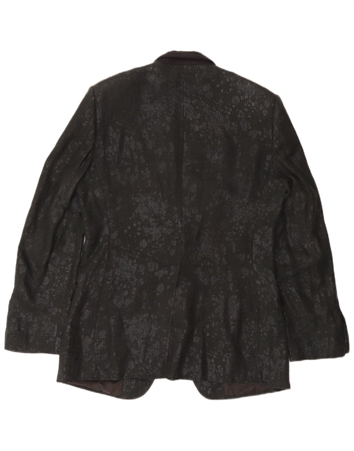 Dolce & Gabbana jachetă pentru bărbați cu 1 buton IT 52 XL gri Tie Dye