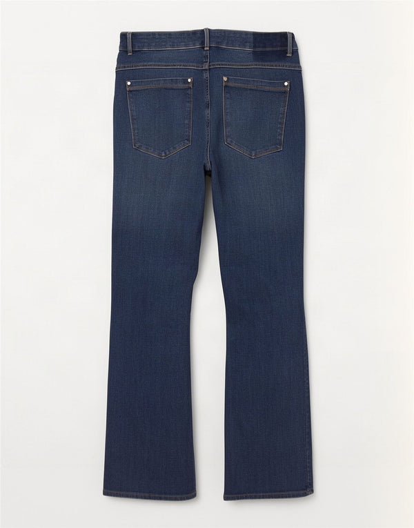 Marks & Spencer Blugi evazați Magic Slim pentru femei UK 16 Large 35 L28 Blue