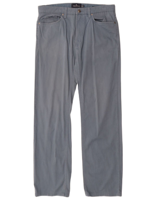 Pantaloni casual drepti pentru bărbați de la Marks & Spencer Blue Harbour W32 L31 albastru