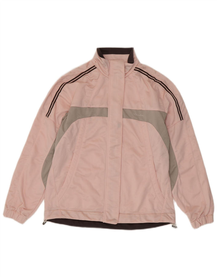 Jachetă de trening Diadora pentru femei IT 42 Medium Pink Colorblock Poliester
