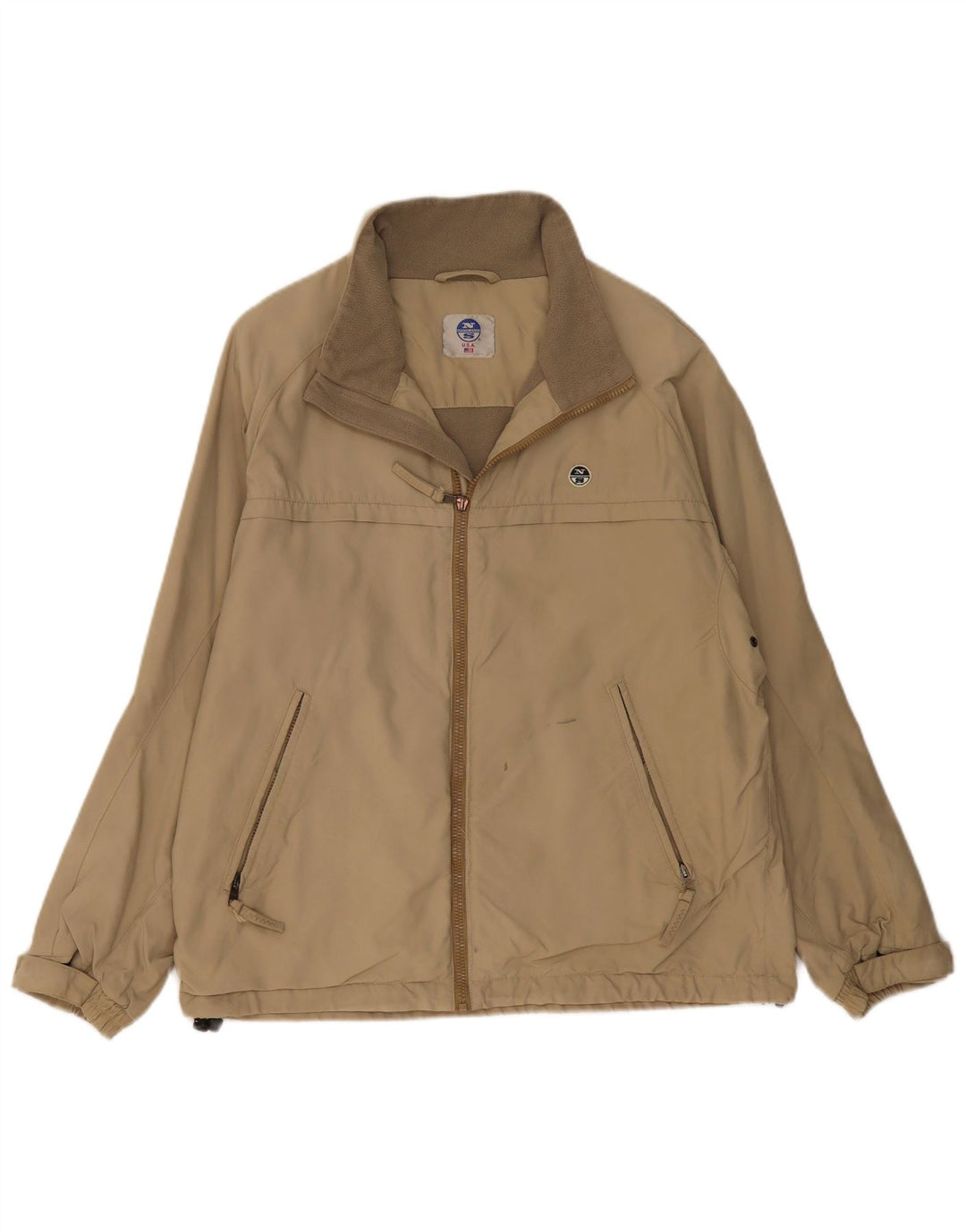 Jachetă Windbreaker pentru bărbați North Sails UK 38 Medium Beige Poliamidă