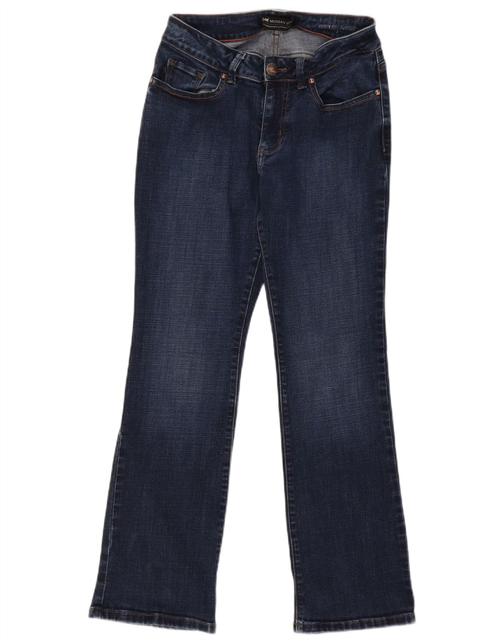 Blugi Lee pentru femei, cu talie curbată, cu talie modernă, cu bootcut, US 6 Medium W28 L29 Blue