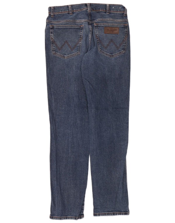 Blugi pentru bărbați Texas Slim Wrangler W33 L34 Bumbac albastru