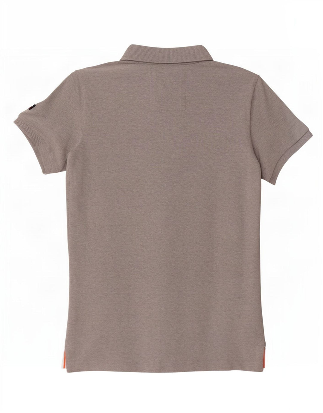 Tricou polo Superdry pentru bărbați, cu formă clasică, din bumbac gri mediu