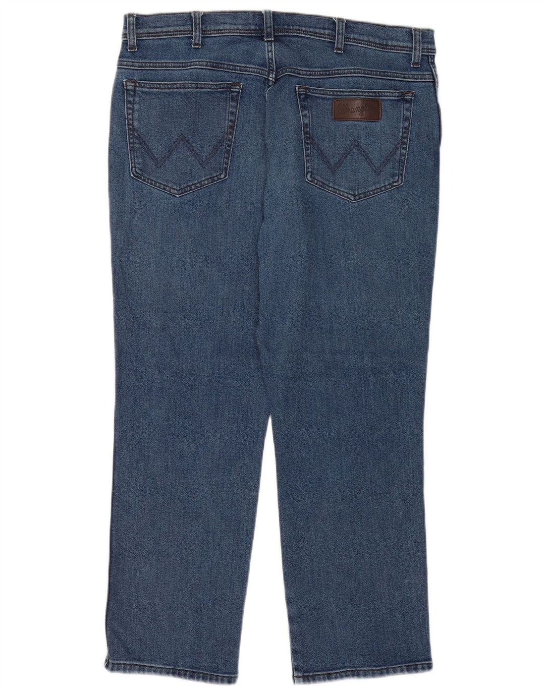 Blugi drepte pentru bărbați Wrangler Texas W38 L30 Bumbac albastru