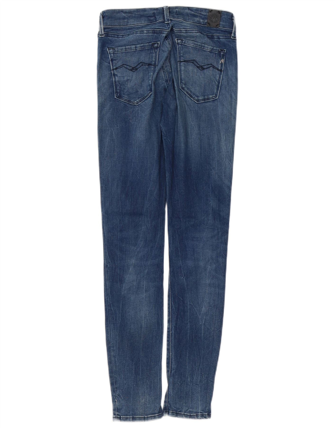 REPLAY Blugi skinny de damă W25 L29 bleumarin