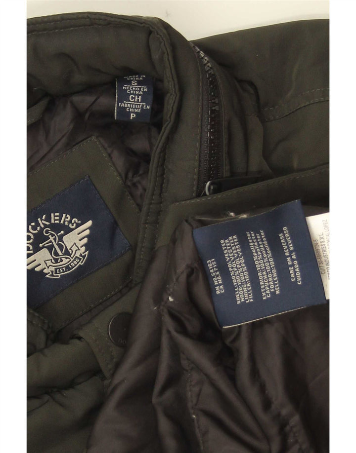 Jachetă de vânt pentru bărbați Dockers UK 36 Poliester verde mic