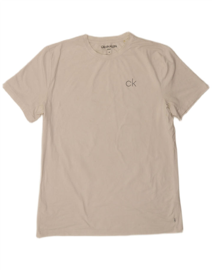 Tricou Calvin Klein pentru bărbați Top Medium White Poliester