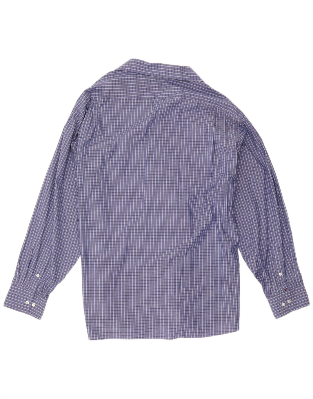 Cămașă pentru bărbați Tommy Hilfiger, cu formă regulată, 2XL, bumbac cu carouri albastre