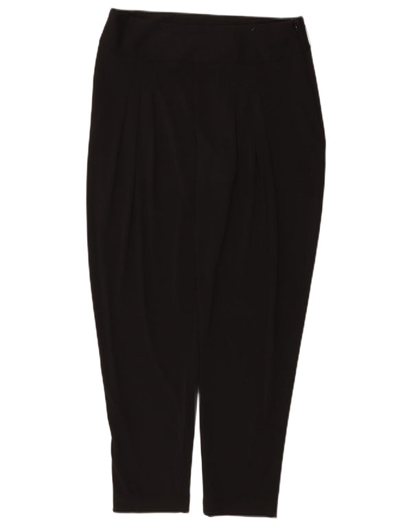 Pantaloni casual subțiri pentru femei Marks & Spencer UK 8 Small W28 L27 Negru