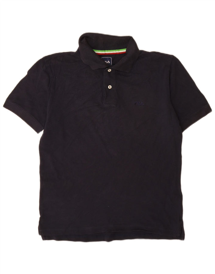 Tricou Polo Fila Bărbați IT 48 Mic Bumbac Bleumarin
