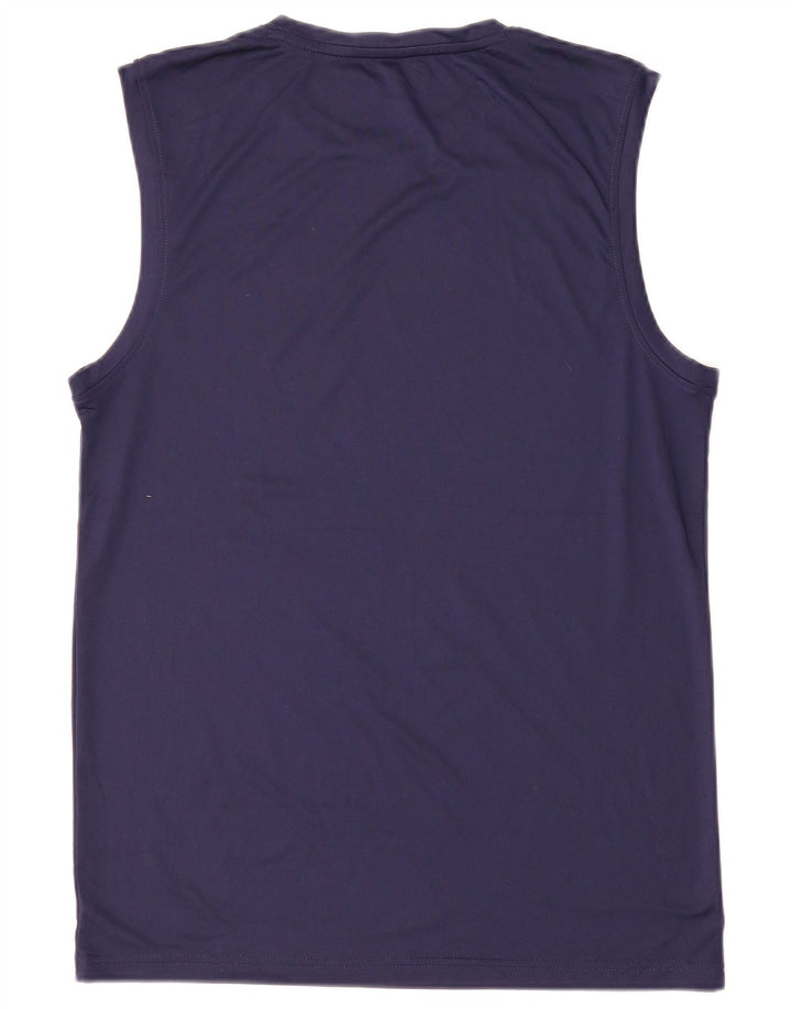 Vest Vest Top Dri Fit Nike pentru bărbați, poliester, albastru, mediu