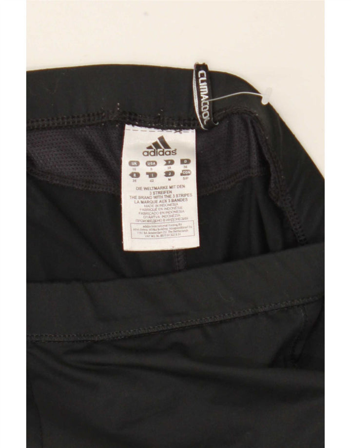 Leggings Adidas Climacool Capri pentru femei UK 10 Poliester negru mic