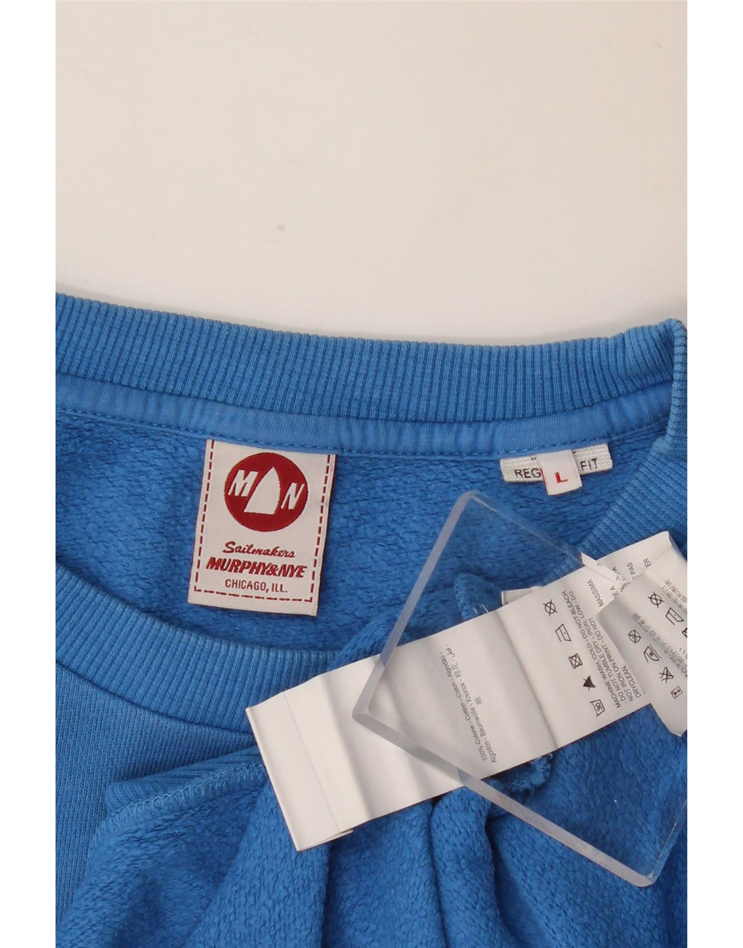 MURPHY & NYE pentru bărbați Sailmakers hanorac Pulover mare albastru