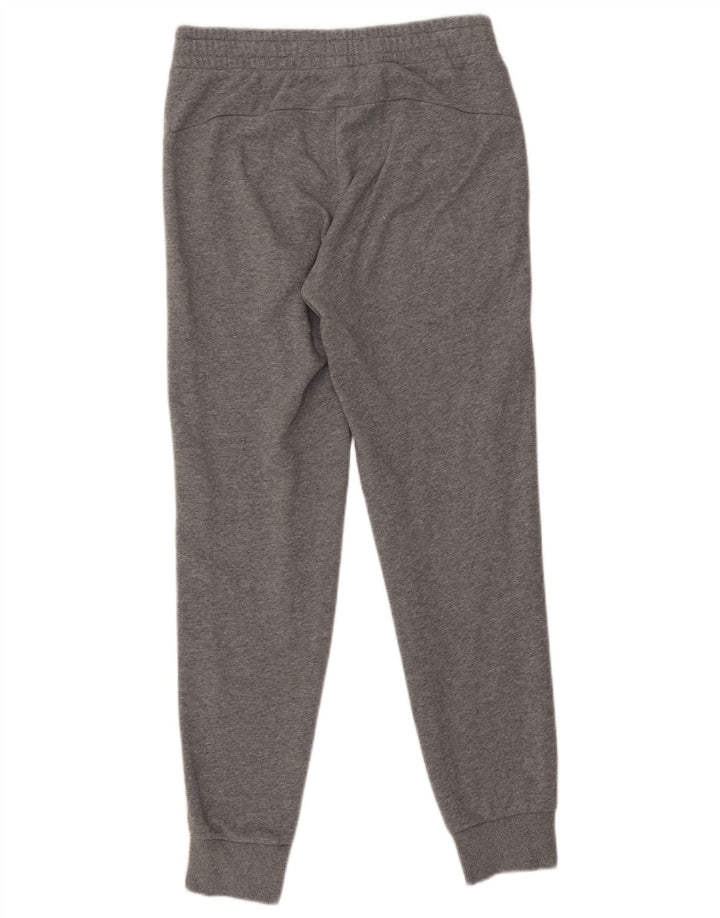 Pantaloni de trening Puma pentru bărbați Joggeri din bumbac cu pete gri medii