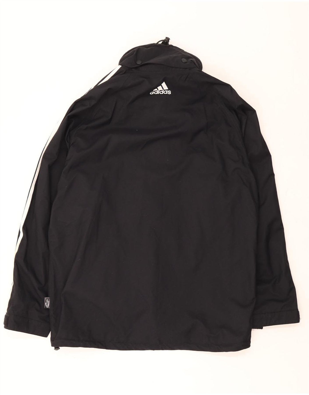 Jachetă de ploaie cu glugă Climashell Adidas pentru bărbați Marea Britanie 44/46 Poliamidă neagră mare