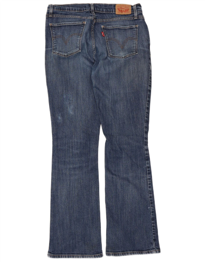 Blugi Levi's 515 Bootcut pentru femei US 8 Medium W30 L29 Blue Bumbac
