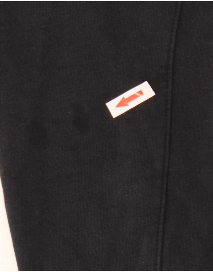 Pantaloni de trening grafic Nike pentru bărbați Pantaloni de jogging, bumbac mediu negru