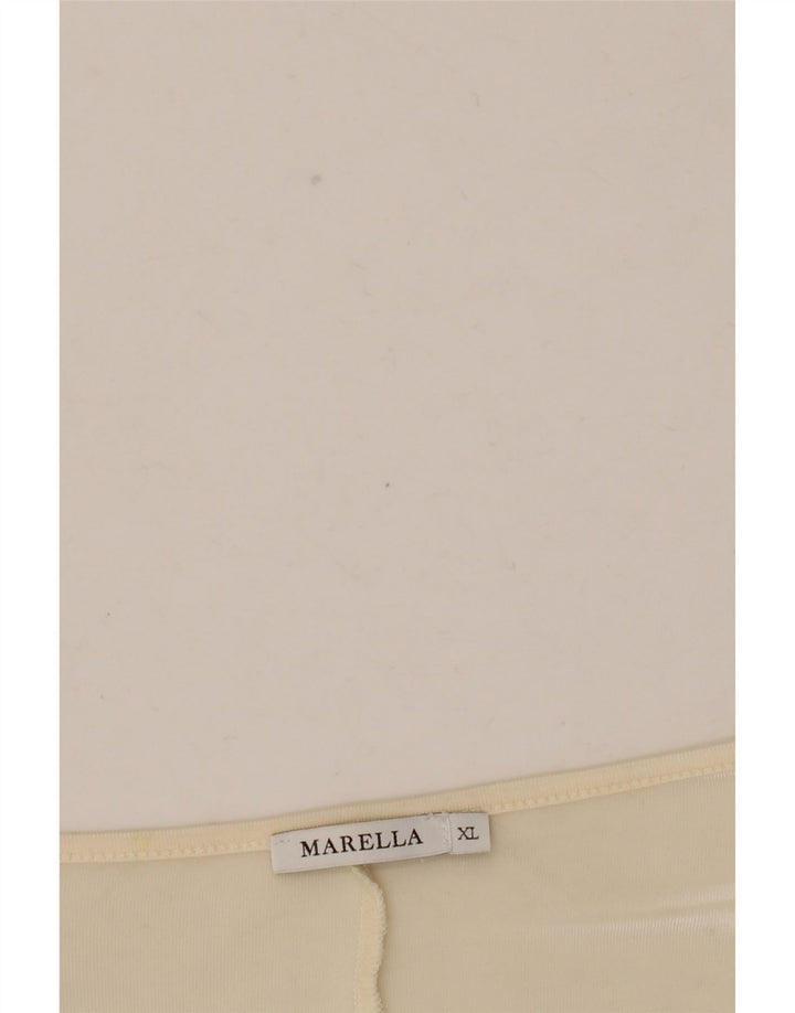 Bluză Marella pentru femei cu mâneci 3/4, UK 18 XL, alb