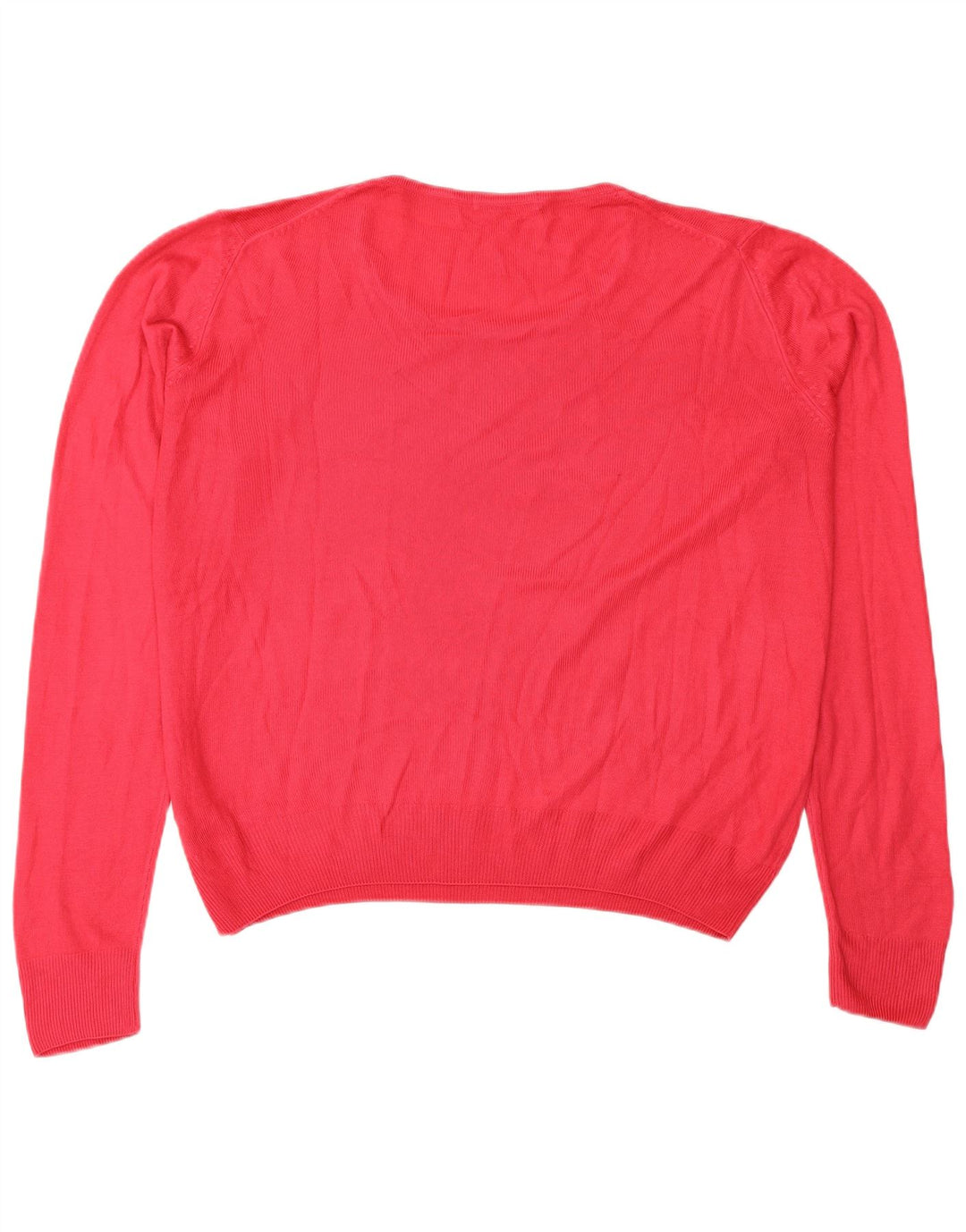 Marks & Spencer Pulover supradimensionat pentru femei cu gât de barcă UK 14 Large Pink